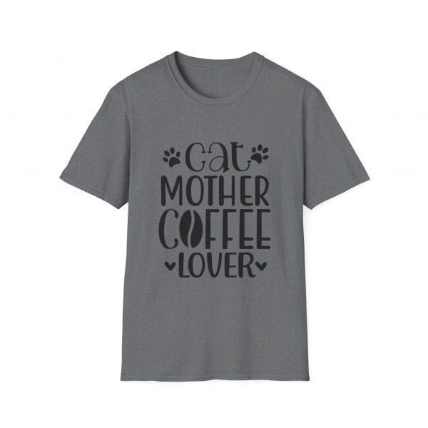 Cat Mother Coffee Lover - Unisex Softstyle T-Shirt - Image 18