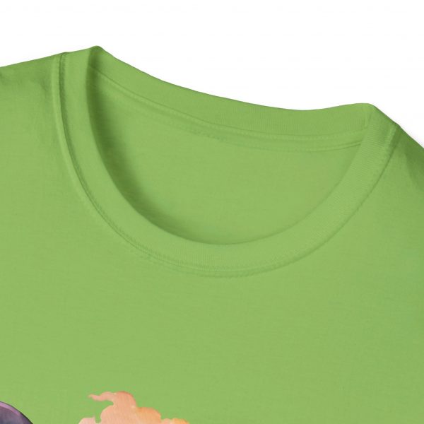 Dolphin Watercolour Design - Unisex Softstyle T-Shirt - Image 52