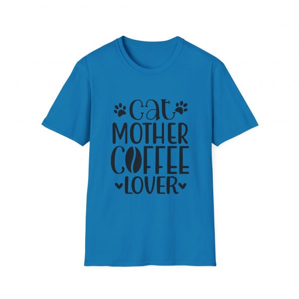 Cat Mother Coffee Lover - Unisex Softstyle T-Shirt - Image 19