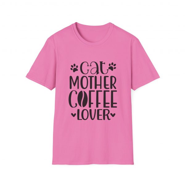 Cat Mother Coffee Lover - Unisex Softstyle T-Shirt - Image 20