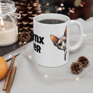 Sphynx Cat Lover - White Ceramic Mug, 11oz