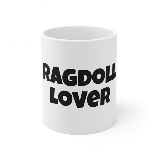 Ragdoll Cat Lover - White Ceramic Mug, 11oz - Image 2