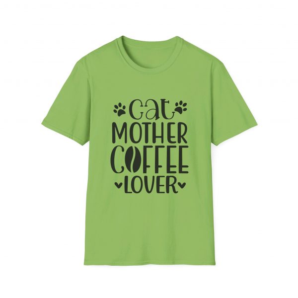 Cat Mother Coffee Lover - Unisex Softstyle T-Shirt - Image 17