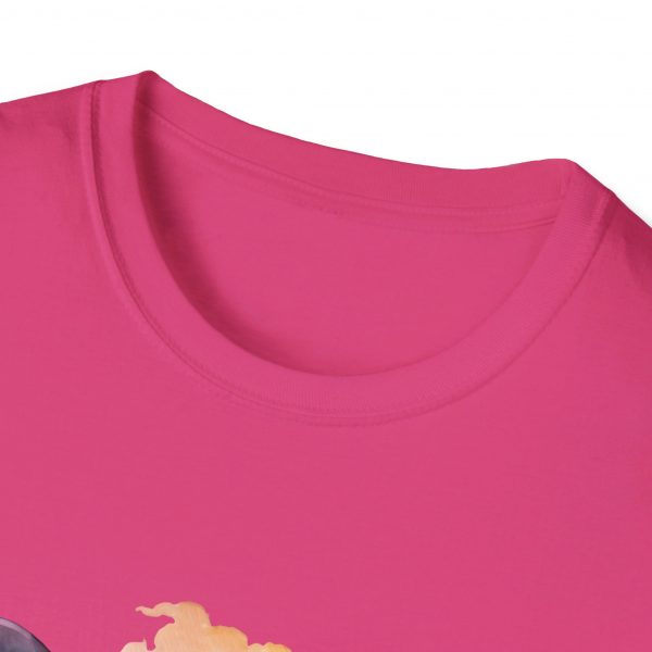 Dolphin Watercolour Design - Unisex Softstyle T-Shirt - Image 88