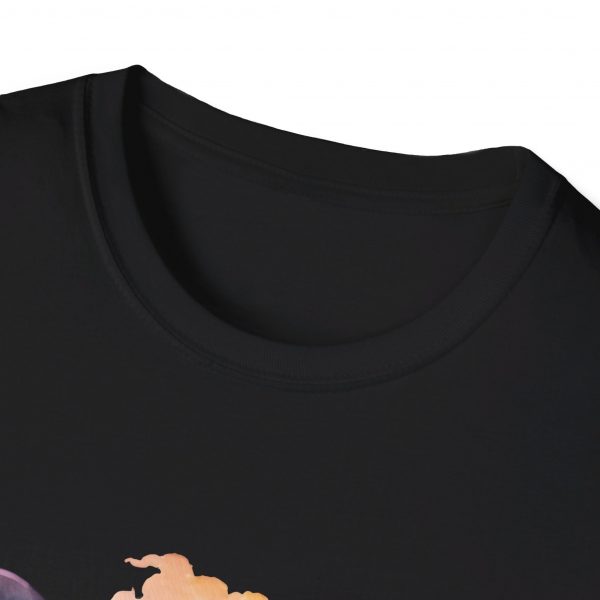 Dolphin Watercolour Design - Unisex Softstyle T-Shirt - Image 28