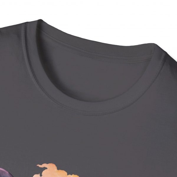 Dolphin Watercolour Design - Unisex Softstyle T-Shirt - Image 76