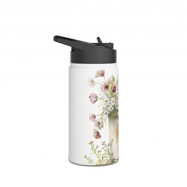 Rabbit Design One - Stainless Steel Water Bottle, Standard Lid - Image 2