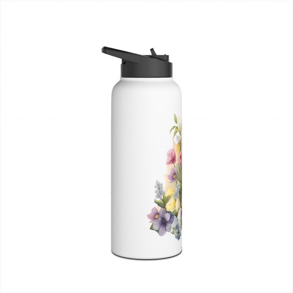 Rabbit Design Four - Stainless Steel Water Bottle, Standard Lid - Image 7
