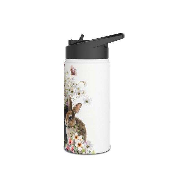 Rabbit Design One - Stainless Steel Water Bottle, Standard Lid - Image 3