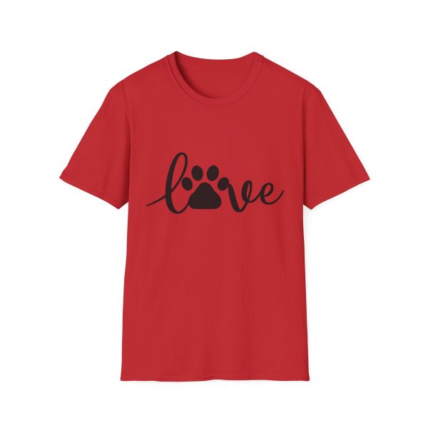 Love Dog Paw - Unisex T-Shirt - Image 53