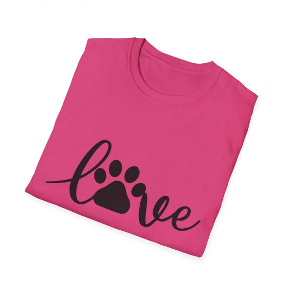 Love Dog Paw - Unisex T-Shirt - Image 52