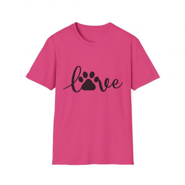 Love Dog Paw - Unisex T-Shirt - Image 49