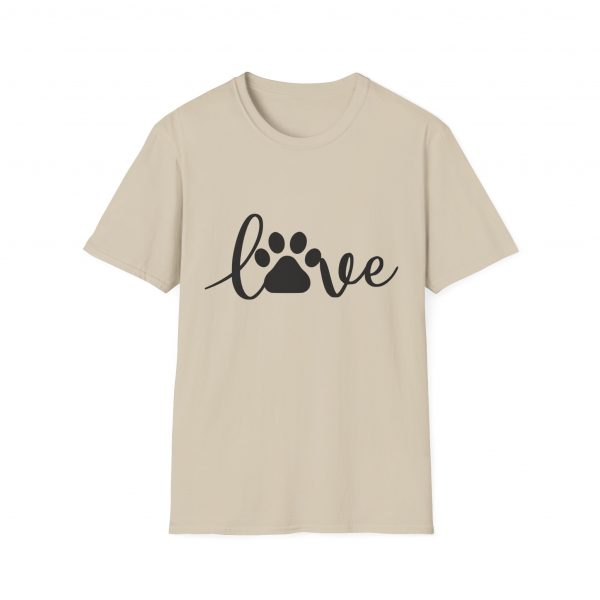 Love Dog Paw - Unisex T-Shirt - Image 17