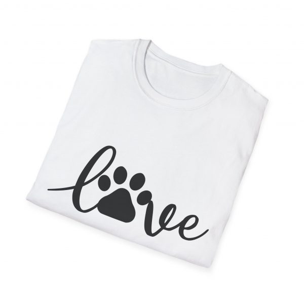 Love Dog Paw - Unisex T-Shirt - Image 16