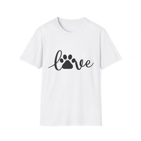 Love Dog Paw - Unisex T-Shirt - Image 13
