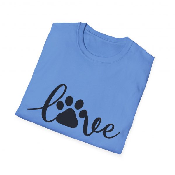 Love Dog Paw - Unisex T-Shirt - Image 36