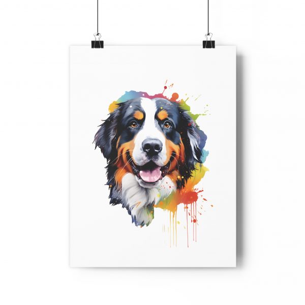 Bernese Mountain Dog Poster - Image 7