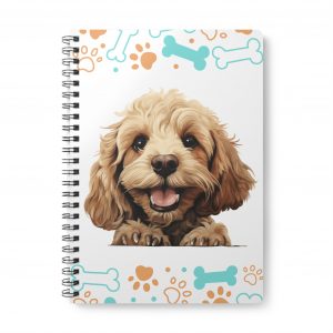 Cockapoo Wirobound Softcover Notebook, A5