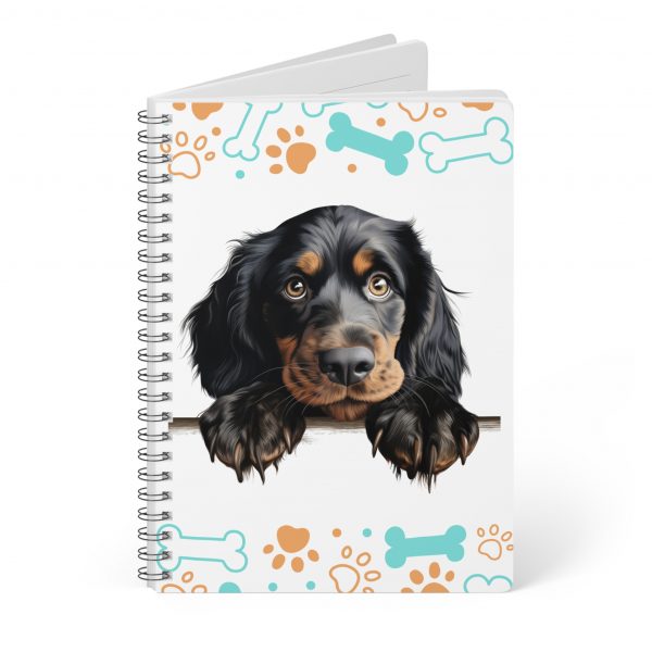 Gordon Setter Wirobound Softcover Notebook, A5 - Image 4
