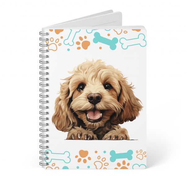 Cockapoo Wirobound Softcover Notebook, A5 - Image 3