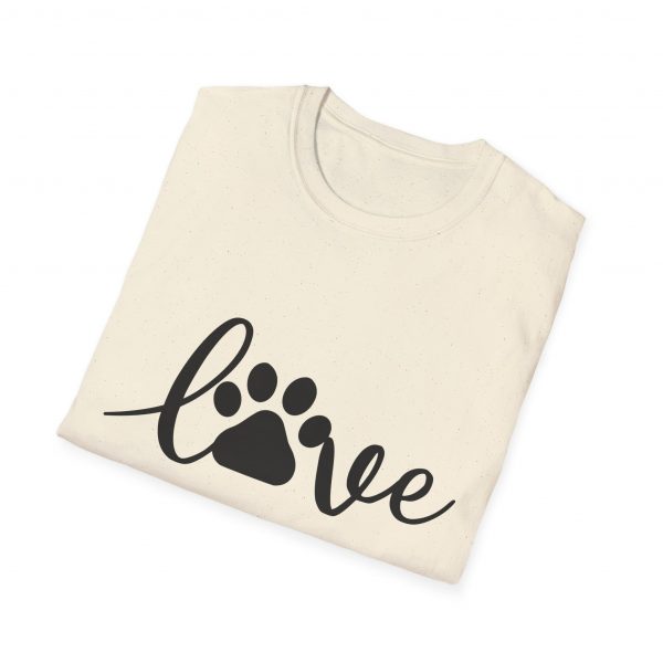 Love Dog Paw - Unisex T-Shirt - Image 28