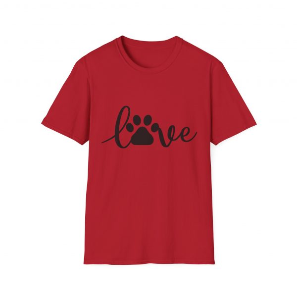 Love Dog Paw - Unisex T-Shirt - Image 61