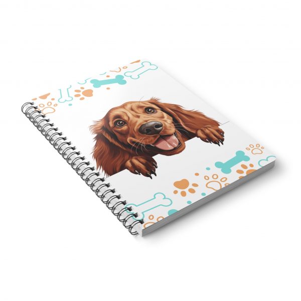 Irish Setter Wirobound Softcover Notebook, A5 - Image 5