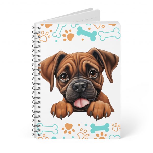 Boxer Wirobound Softcover Notebook, A5 - Image 4