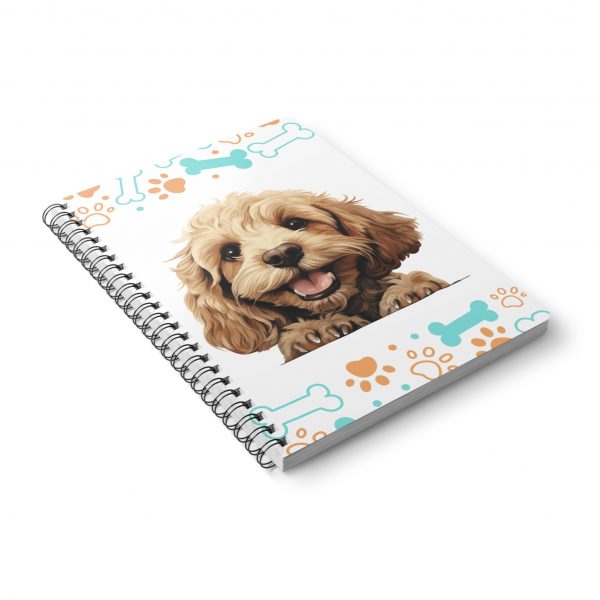 Cockapoo Wirobound Softcover Notebook, A5 - Image 4
