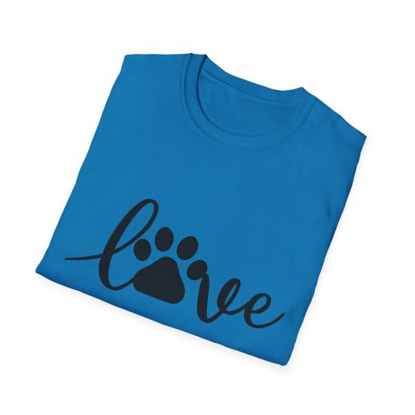 Love Dog Paw - Unisex T-Shirt - Image 8