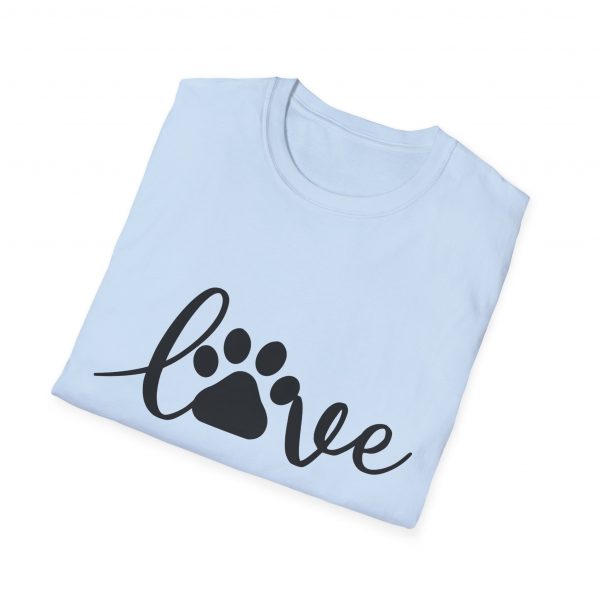 Love Dog Paw - Unisex T-Shirt - Image 32