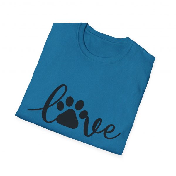 Love Dog Paw - Unisex T-Shirt - Image 40