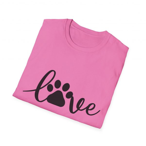 Love Dog Paw - Unisex T-Shirt - Image 48