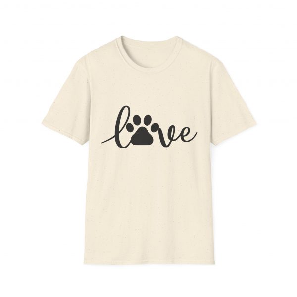 Love Dog Paw - Unisex T-Shirt - Image 25