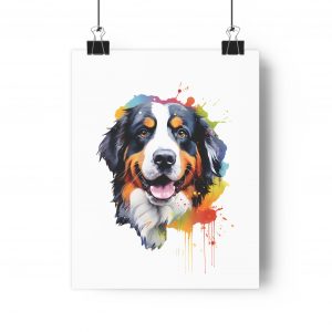 Bernese Mountain Dog Poster