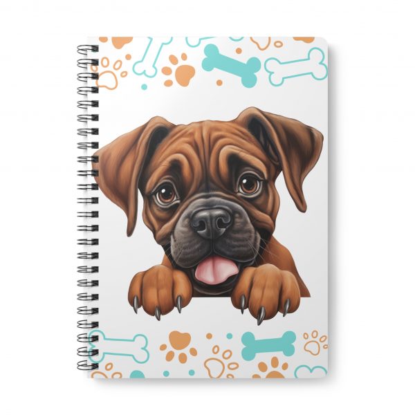 Boxer Wirobound Softcover Notebook, A5 - Image 2