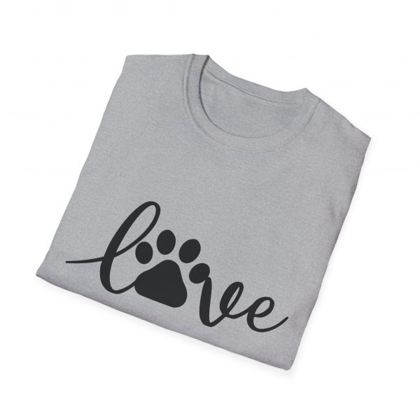 Love Dog Paw - Unisex T-Shirt - Image 24