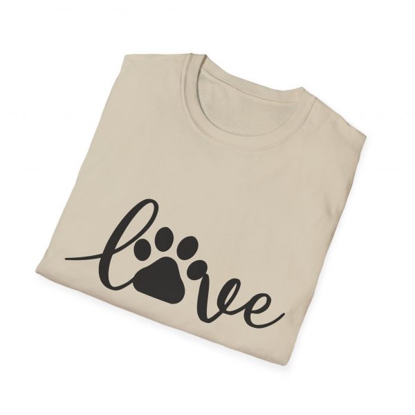 Love Dog Paw - Unisex T-Shirt - Image 20