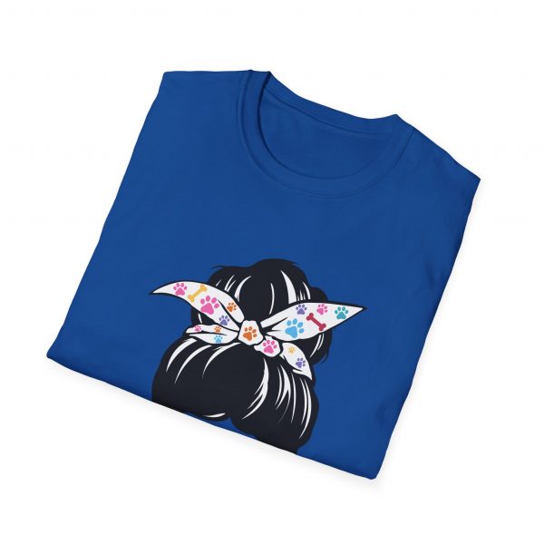 Messy Bun Dog Mom - Unisex T-Shirt - Image 48