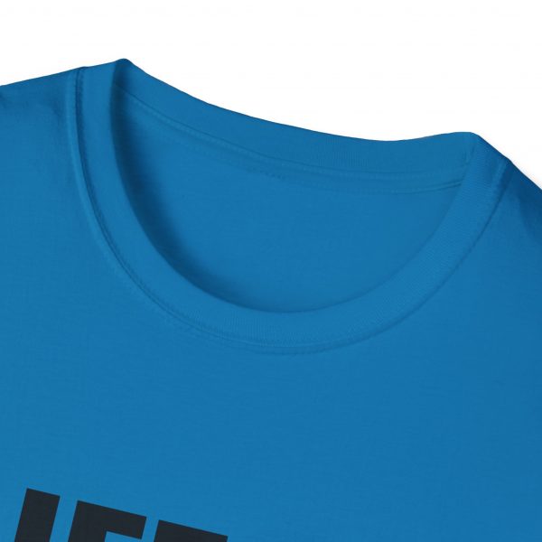 Life Is Short Hug Your Dog Unisex Softstyle T-Shirt - Image 3