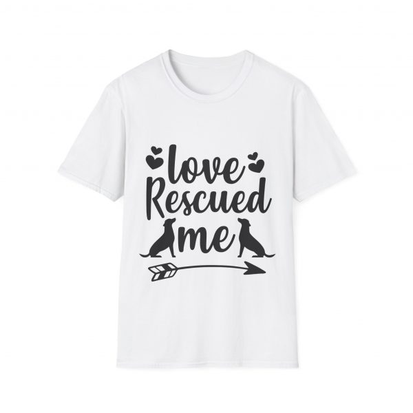 Love Rescued Me Unisex Softstyle T-Shirt - Image 13