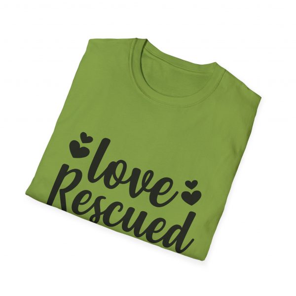Love Rescued Me Unisex Softstyle T-Shirt - Image 20
