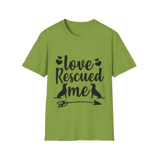 Love Rescued Me Unisex Softstyle T-Shirt - Image 17