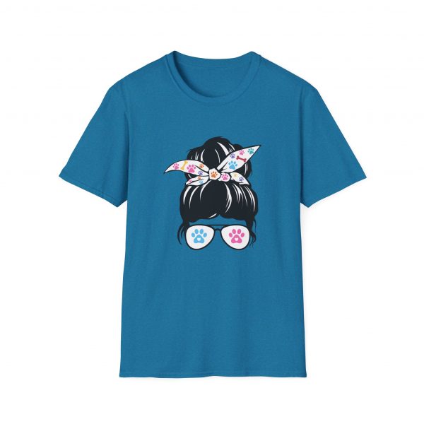 Messy Bun Dog Mom - Unisex T-Shirt - Image 37