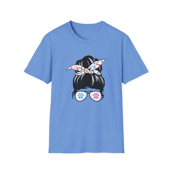 Messy Bun Dog Mom - Unisex T-Shirt - Image 33