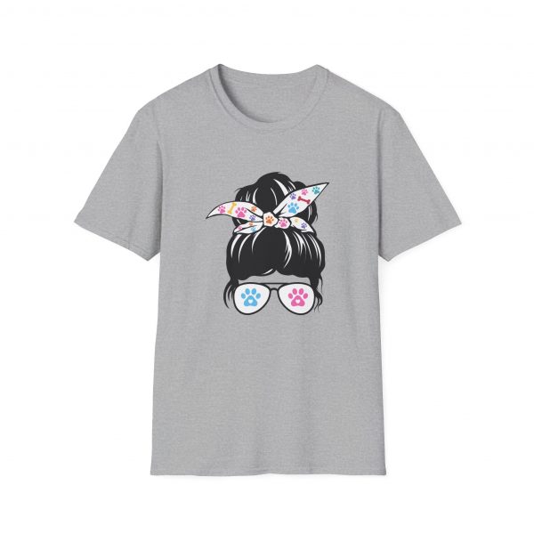Messy Bun Dog Mom - Unisex T-Shirt
