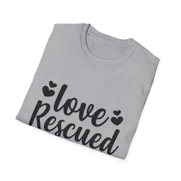 Love Rescued Me Unisex Softstyle T-Shirt - Image 12