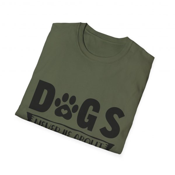 Dogs Never Lie About Love Unisex Softstyle T-Shirt - Image 12