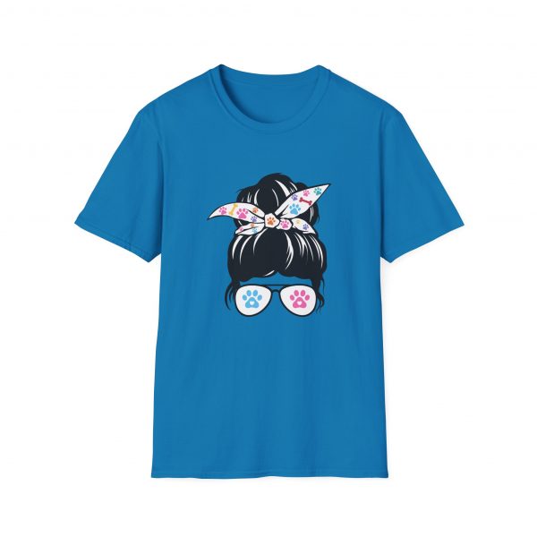 Messy Bun Dog Mom - Unisex T-Shirt - Image 41
