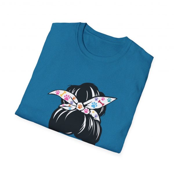 Messy Bun Dog Mom - Unisex T-Shirt - Image 40